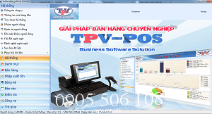 Phần mềm Quản lý bán hàng TPV-POS - Phần mềm cho shop, siêu thị, tạp hóa ...